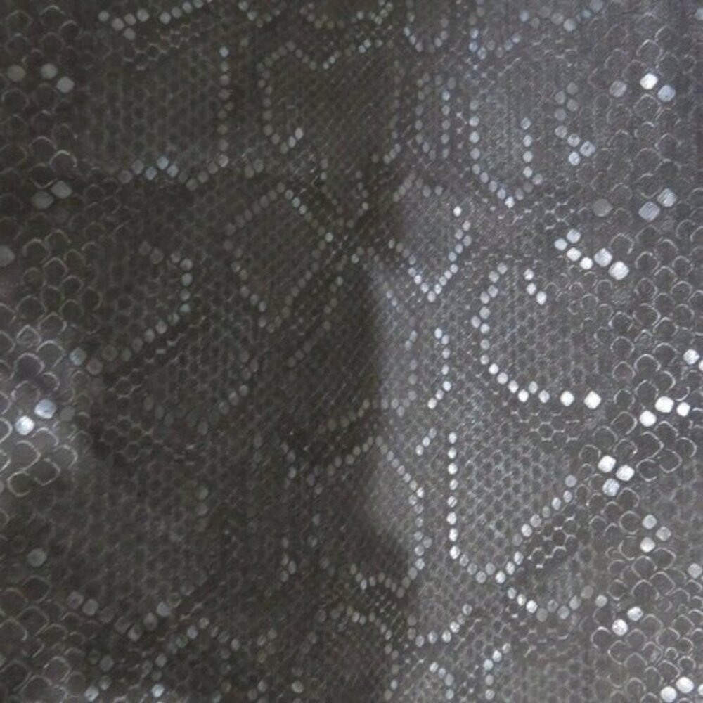 Escada black with silver snake pattern jeans Size 42 US size12 inseam 26 - Picture 4 of 8